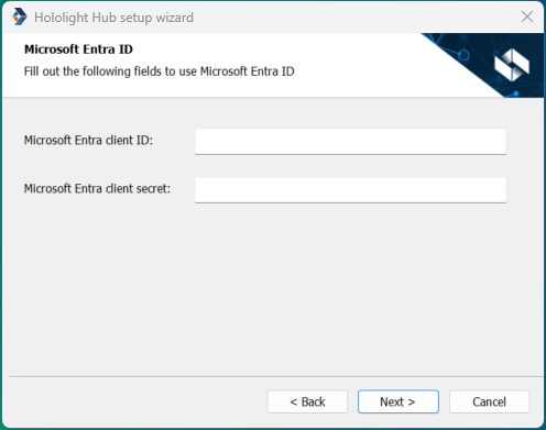 hololight hub hub setup hub hypervisor microsoft entra id