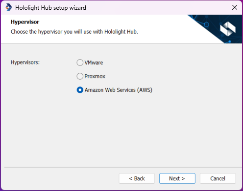 hololight hub hub setup hub hypervisor