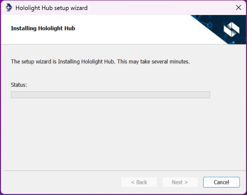 hololight hub hub setup hub installing
