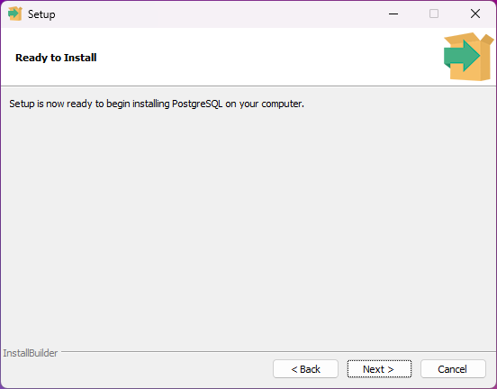 hololight hub hub setup prerequisites installing postgresql ready to install