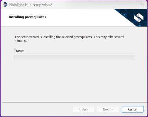 hololight hub hub setup prerequisites installing