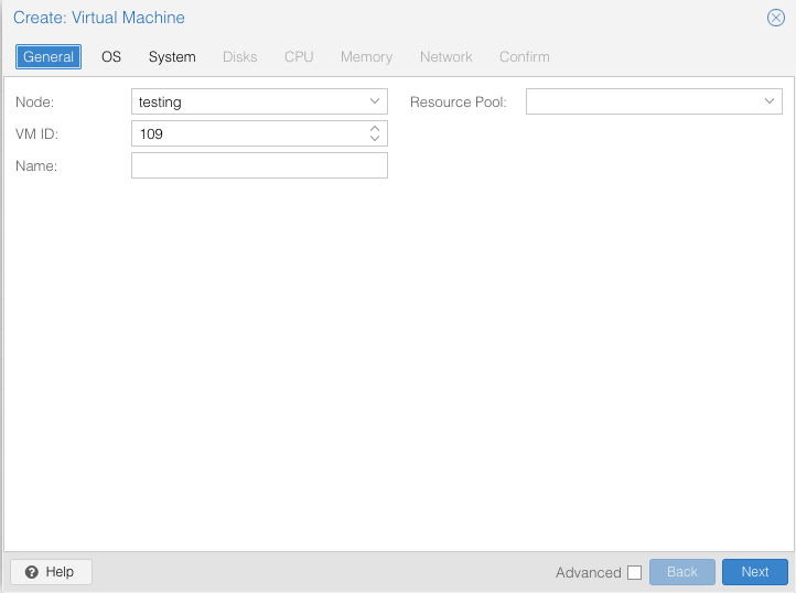 hololight hub hypervisor proxmox create virtual machine general