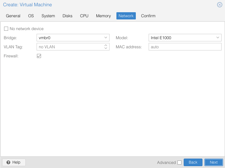 hololight hub hypervisor proxmox create virtual machine network