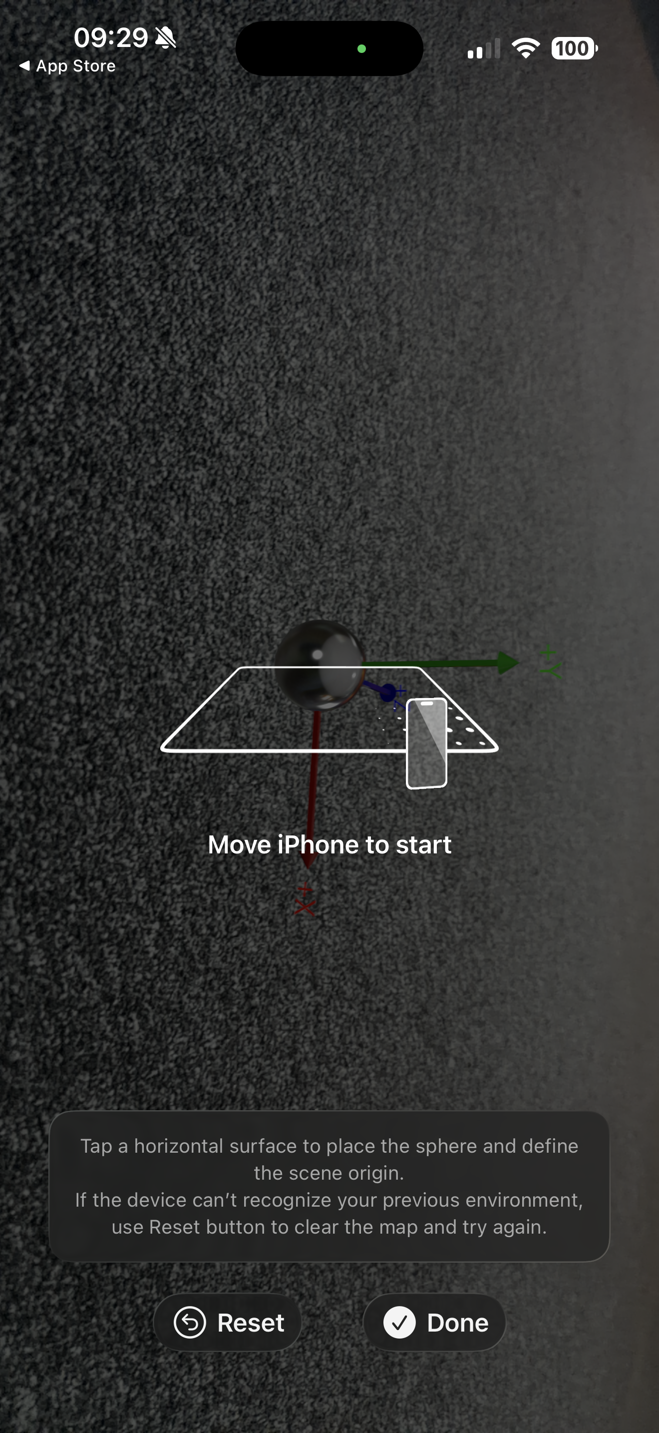 hololight stream client apple ios alignment place origin 00