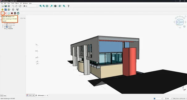 Screenshot of FreeCAD